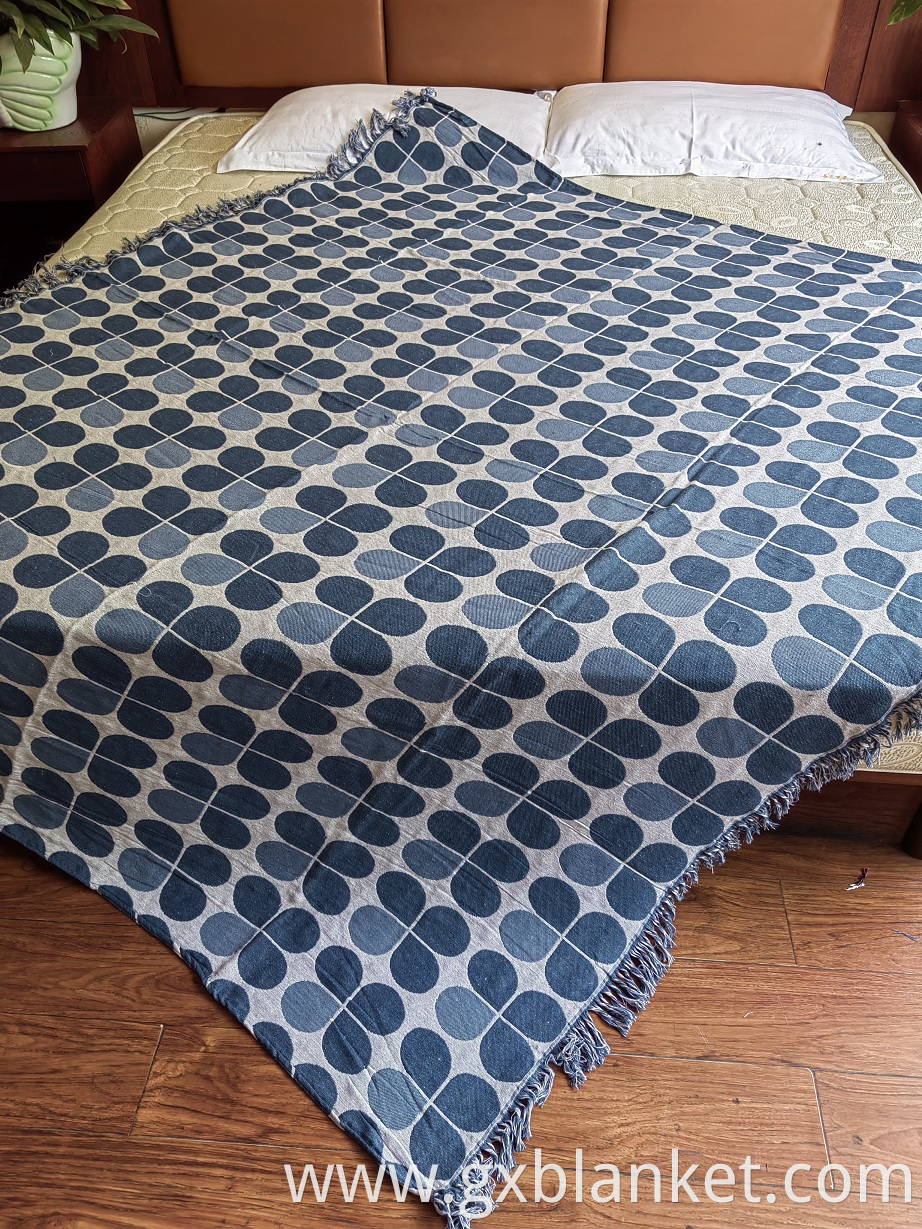 Woven Cotton Poly Blanket